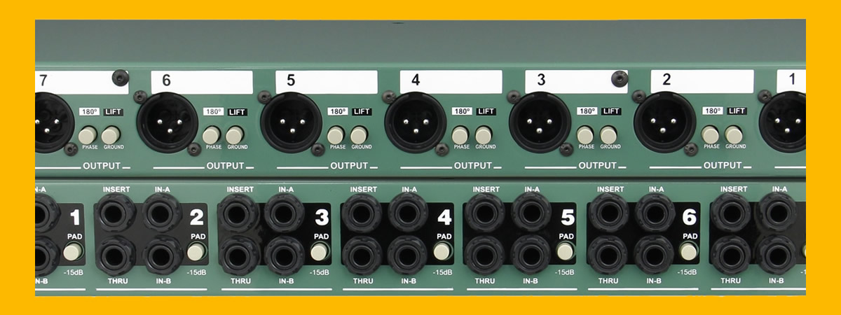 Close-up of RADIAL's PRO D8